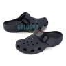 Серые Crocs Classic Enamel Buckle Clog