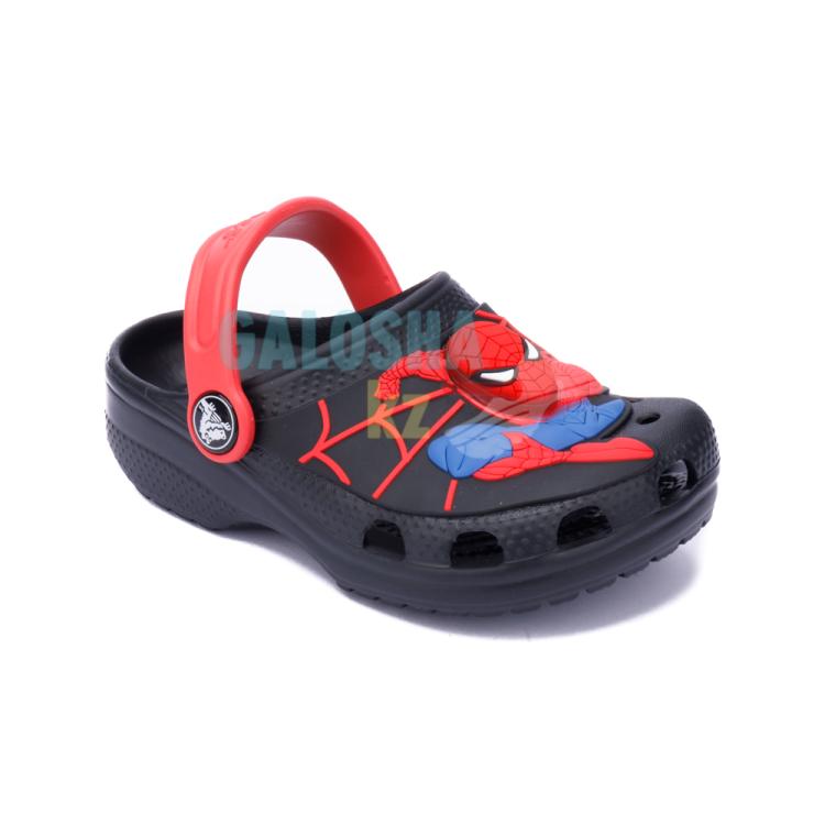 Детские светящиеся Crocs Kids Fun Lab Classic Spider-Man Lights Clog