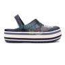 Женские черные сабо CROCS Crocband™ Platform Bold Color Clog
