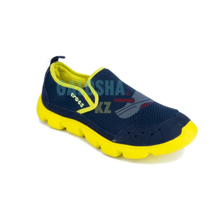 Темно синие кроссовки Crocs Men's Duet Sport Sneaker (Маломерят)