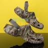 Коричневые уличные сабо для мужчин CROCS Offroad Sport Realtree Outdoor Clog for Men