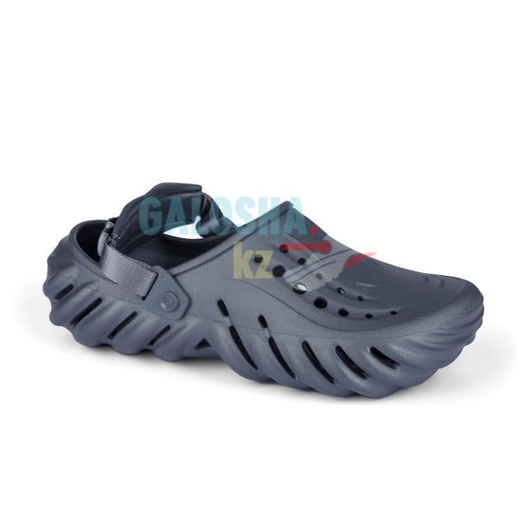 Графитовые сабо Crocs Pollex Echo Clog