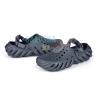 Графитовые сабо Crocs Pollex Echo Clog