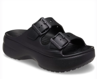 Черный Crocs Women's Saturday Platform Sandal