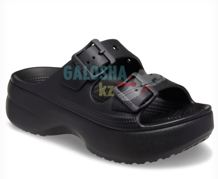 Черный Crocs Women's Saturday Platform Sandal