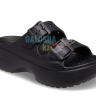 Черный Crocs Women's Saturday Platform Sandal