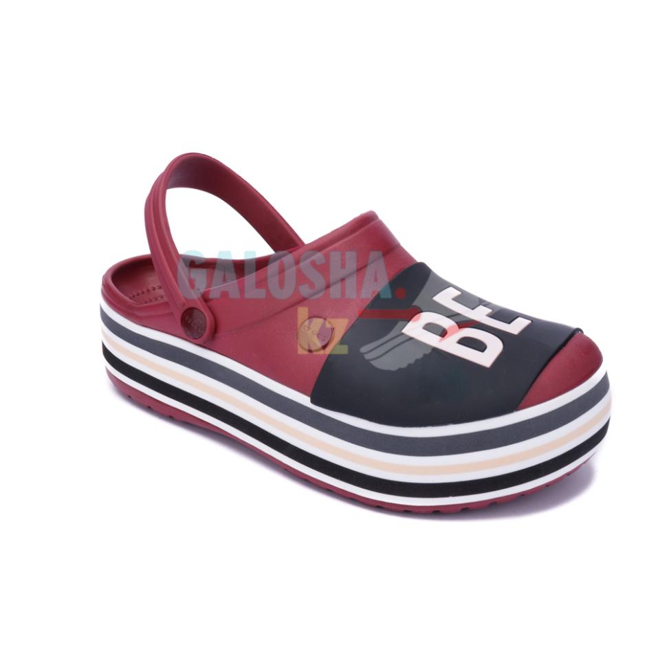 Crocband platform bold color clog hot sale
