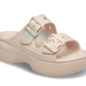 Бежевый Crocs Women's Saturday Platform Sandal Бежевый Crocs Women's Saturday Platform Sandal