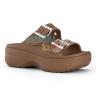 Коричневый CrocsWomen's Saturday Platform Sandal