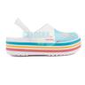 Женские белые сабо CROCS Crocband™ Platform Bold Color Clog
