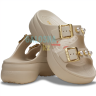 Бежевае Crocs Women's Saturday Platform Sandal