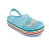 Женские бирюзовые сабо CROCS Crocband™ Platform Bold Color Clog