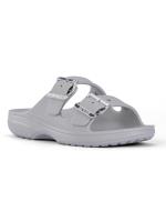 Серые Сандалии Women's Saturday Metallic Buckle Sandal