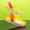 Желтые сабо для девочек CROCS Kids' Crocband™ Fun Lab Graphic Lights Clog