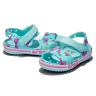 Детские бирюзовые с бабочками сандалии CROCS Kids' Bayaband Sandal Детские бирюзовые с бабочками сандалии CROCS Kids' Bayaband Sandal