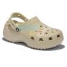 Женские бежевые сабо CROCS Women's Classic Platform Clog