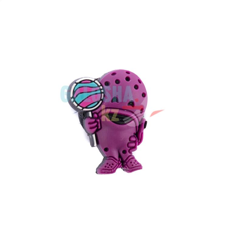 Crocs фиолетовый 3D