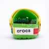 Детские сабо зеленого цвета  Kids Lego Clog