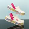 Детские белые сабо CROCS Kids’ Crocband Gallery Clog